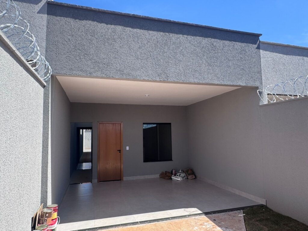 Casa 2 quartos (1 suíte) à venda no Residencial Vieira, Trindade – R$ 290 mil – aceita FGTS e carro na entrada
