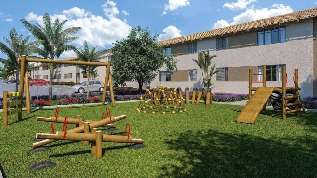 Apartamento de 2 quartos no Residencial Vila Bela, Trindade-GO