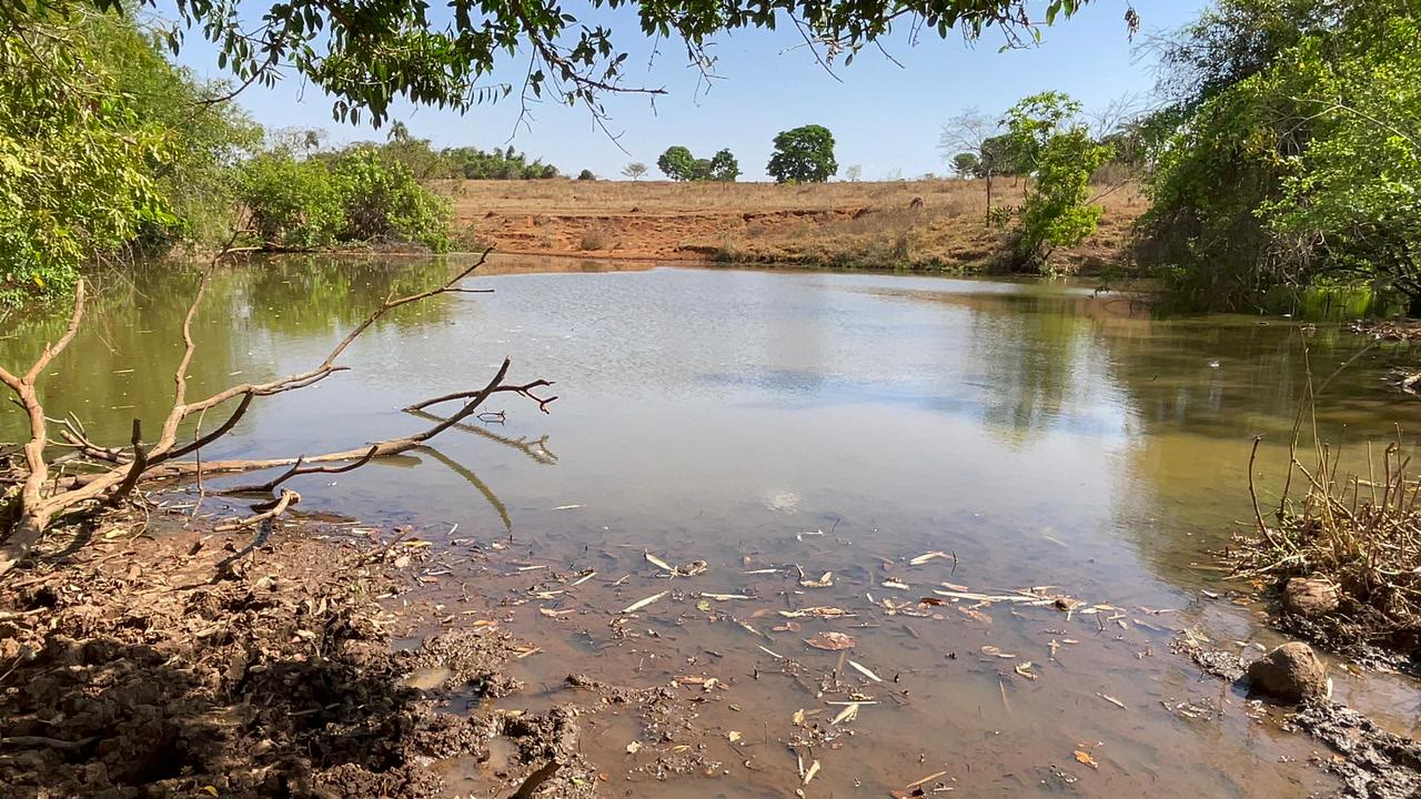 Fazenda de 20 alqueires em Trindade com represa e córrego – R$ 320 mil/alqueire